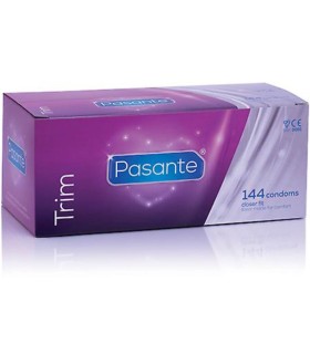PASANTE PRESERVATIVO TRIM AJUSTADO CAJA 144 UNIDADES