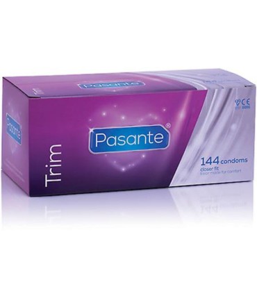 PASANTE PRESERVATIVO TRIM AJUSTADO CAJA 144 UNIDADES