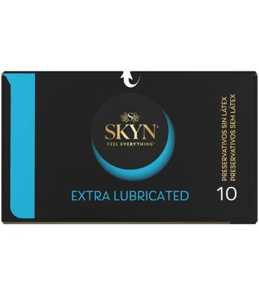 SKYN PRESERVATIVO EXTRA LUBRICADO 10 UNIDADES
