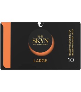 SKYN PRESERVATIVO LARGE AJUSTE EXTRA 10 UNIDADES