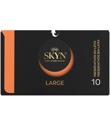 SKYN PRESERVATIVO LARGE AJUSTE EXTRA 10 UNIDADES