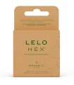 LELO - HEX ORGANIC PRESERVATIVO CAJA 3 UDS