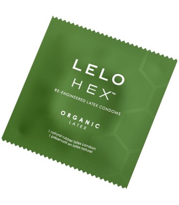 LELO HEX ORGANIC PRESERVATIVO CAJA 36 UDS