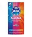 SKINS - SURTIDO PRESERVATIVOS PREMIUM PACK 16