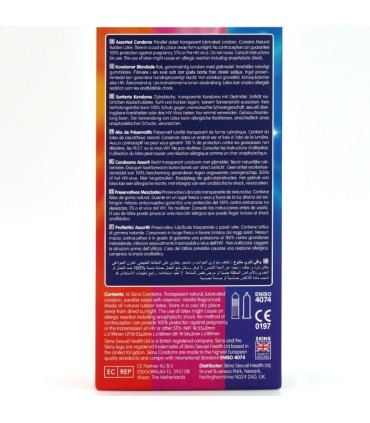 SKINS SURTIDO PRESERVATIVOS PREMIUM PACK 16