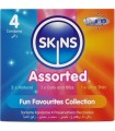 SKINS - SURTIDO PRESERVATIVOS PREMIUM PACK 4