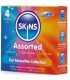 SKINS SURTIDO PRESERVATIVOS PREMIUM PACK 4