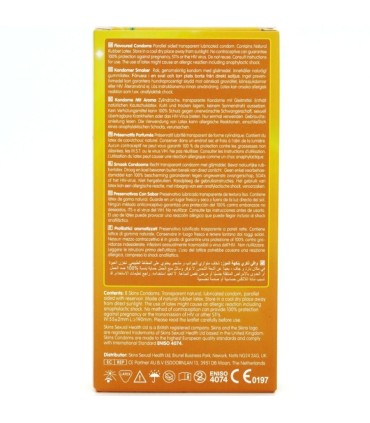 SKINS PRESERVATIVOS PREMIUM SABOR PLATANO PACK 8