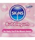 SKINS PRESERVATIVOS PREMIUM SABOR CHICLE PACK 4