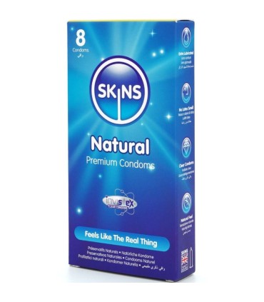 SKINS NATURAL PRESERVATIVOS PREMIUM PACK 8