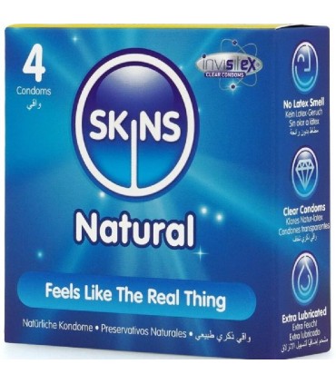 SKINS NATURAL PRESERVATIVOS PREMIUM PACK 4