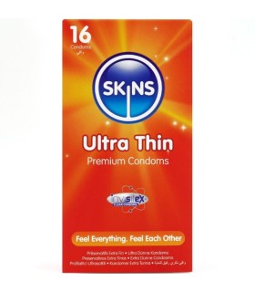 SKINS ULTRAFINOS PRESERVATIVOS PREMIUM PACK 16