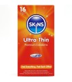 SKINS - ULTRAFINOS PRESERVATIVOS PREMIUM PACK 16