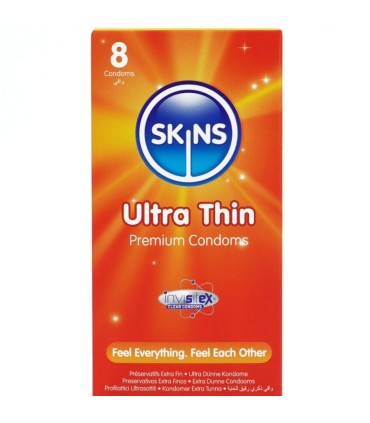 SKINS ULTRAFINOS PRESERVATIVOS PREMIUM PACK 8