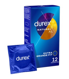 DUREX NATURAL XL 12 UNIDADES