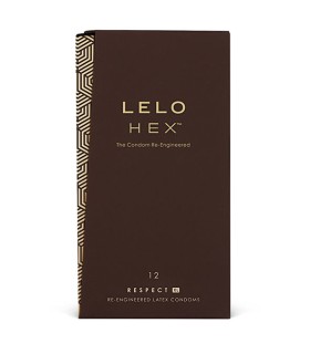 LELO HEX PRESERVATIVO RESPECT XL 12 PACK