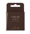 LELO HEX CONDOMS RESPECT XL 3 PACK