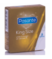 PASANTE - PRESERVATIVOS KING MS LARGOS Y ANCHOS 3 UNIDADES