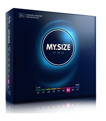MY SIZE PRO PRESERVATIVOS 64 MM 36 UNIDADES