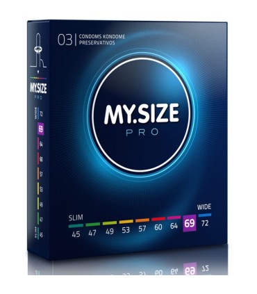 MY SIZE PRO PRESERVATIVOS 69 MM 3 UNIDADES