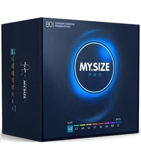 MY SIZE PRO PRESERVATIVOS 45 MM 80 UNIDADES