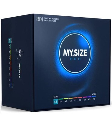 MY SIZE PRO PRESERVATIVOS 45 MM 80 UNIDADES