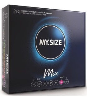 MY SIZE MIX PRESERVATIVOS 64 MM 28 UNIDADES