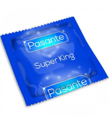 PASANTE PRESERVATIVO TAMANO SUPER KING BOLSA 144 UNIDADES