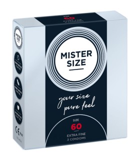 MISTER SIZE PRESERVATIVOS TALLA XL 60 MM 3 UNIDADES