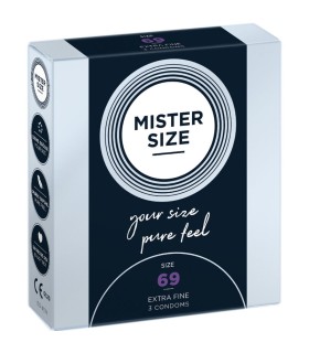MISTER SIZE PRESERVATIVOS TALLA XXXL 69 MM 3 UNIDADES