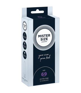 MISTER SIZE PRESERVATIVOS TALLA XXXL 69 MM 10 UNIDADES