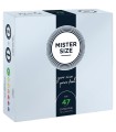 MISTER SIZE - PRESERVATIVOS TALLA XS 47 MM (36 UNIDADES)