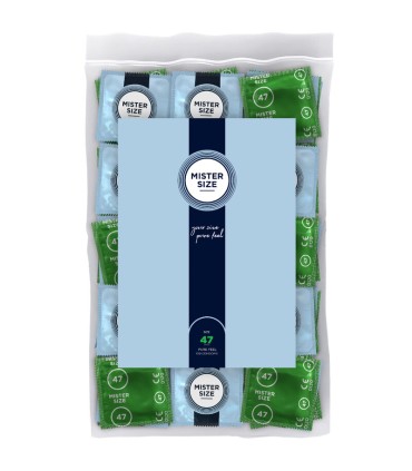 MISTER SIZE PRESERVATIVOS TALLA XS 47 MM 100 UNIDADES