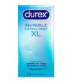 DUREX - PRESERVATIVOS INVISIBLE XL 10 UNIDADES