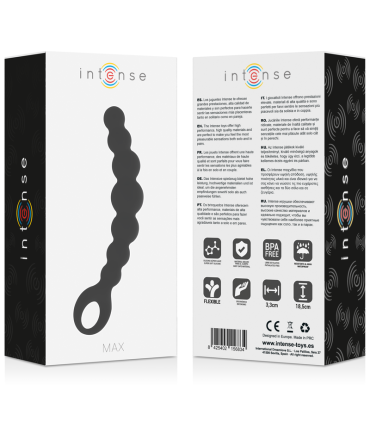 INTENSE ANAL BEADS MAX NEGRO