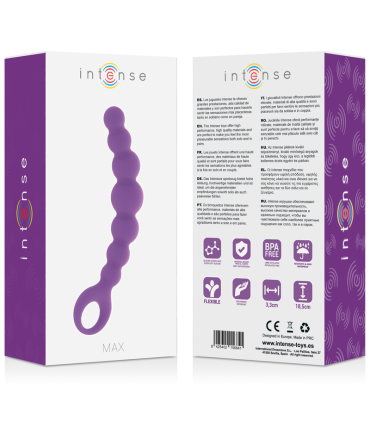 INTENSE ANAL BEADS MAX LILA