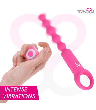 MORESSA RONIE POTENTE ROSARIO ANAL CONTROL REMOTO ROSA