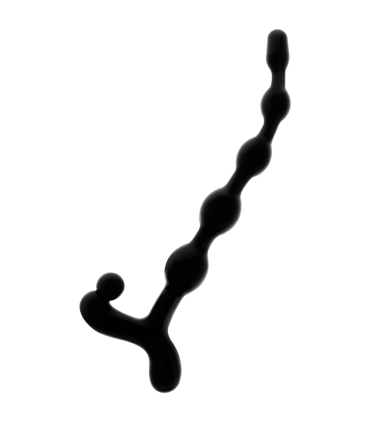 ADDICTED TOYS BOLAS ANALES 22 CM NEGRO