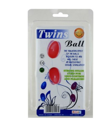 BAILE TWINS BALLS BOLAS ANALES ROSA