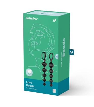 SATISFYER LOVE BEADS NEGRO