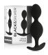 BLACKSILVER ORSON PLUG SILICONA 2 ONDAS ANALES 9 CM