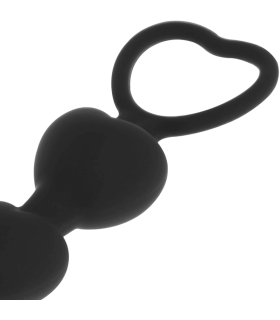 BLACKSILVER MILA CADENA ANAL DE CORAZONES 18 CM