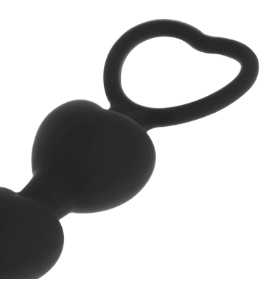 BLACKSILVER MILA CADENA ANAL DE CORAZONES 18 CM