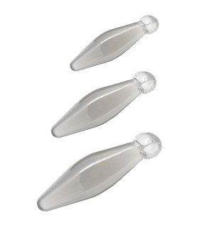 TOYJOY ANAL PLAY RIMMER DE DEDO 3 PIEZAS TRANSPARENTE