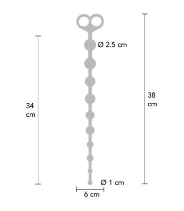 TOYJOY BOLAS ANALES FLEXIBLES