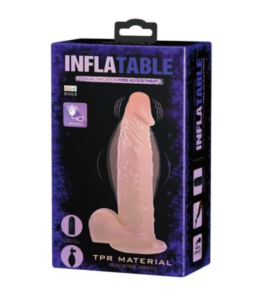 BAILE DILDO REALISTICO VIBRADOR E INFLABLE