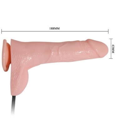BAILE DILDO REALISTICO VIBRADOR E INFLABLE 188 CM