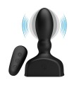 MR PLAY - PLUG ANAL HINCHABLE NEGRO CONTROL REMOTO