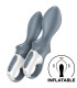 SATISFYER AIR PUMP BOOTY 1 VIBRADOR INFLABLE ANAL GRIS