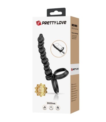 PRETTY LOVE DILLION ANILLO PENE PARA DONLE PENETACION NEGRO